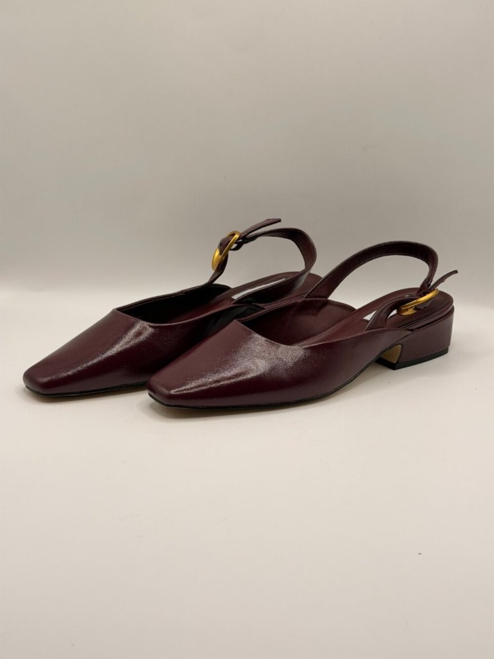Steve Madden Women Diona Burgundy Slingback Pump Sz 7